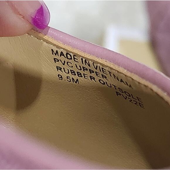 Michael Kors Jilly ballet flats in royal pink logo size 9.5 new!!! - Picture 11 of 13